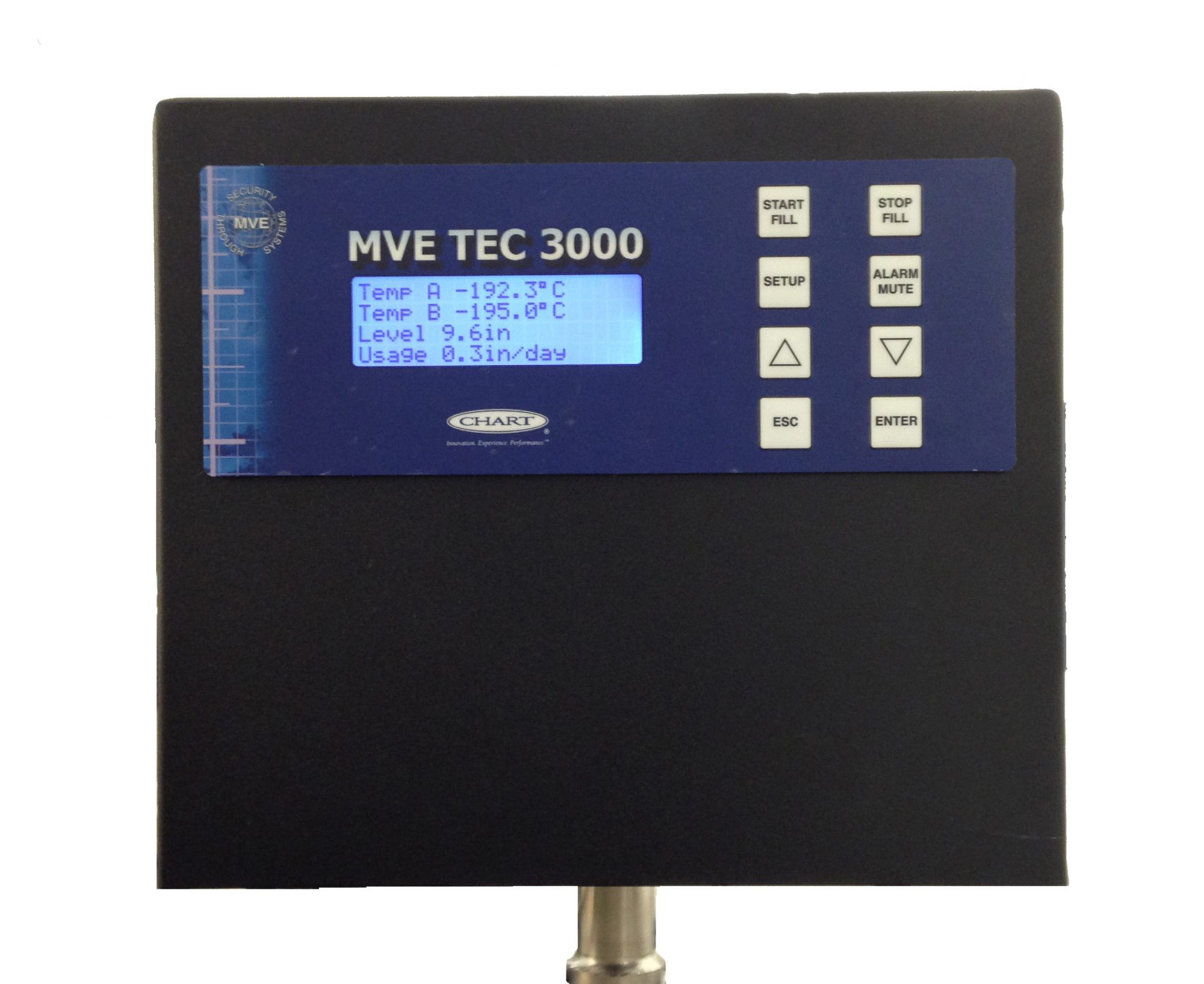 Chart MVE TEC 3000 Freezer Controller For Cryogenic Freezer 